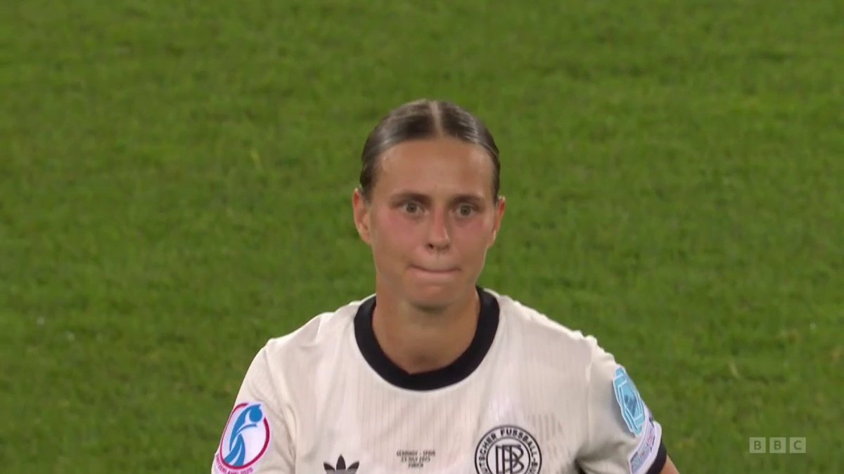 SO close for Klara Buhl and Germany! 😮 #BBCFootball #WEuro2025