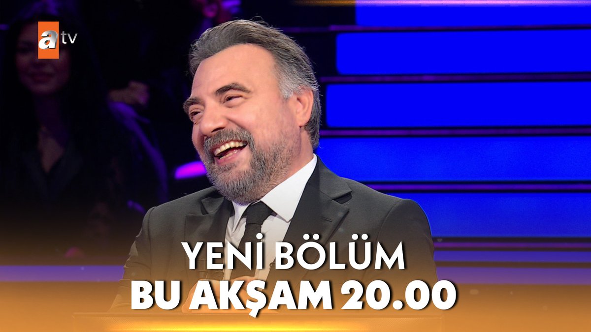 Oktay Kaynarca'nın sunumuyla "Kim #Milyoner Olmak İster?" yeni bölümüyle bu akşam 20.00'de atv'de! Milyoner ATV