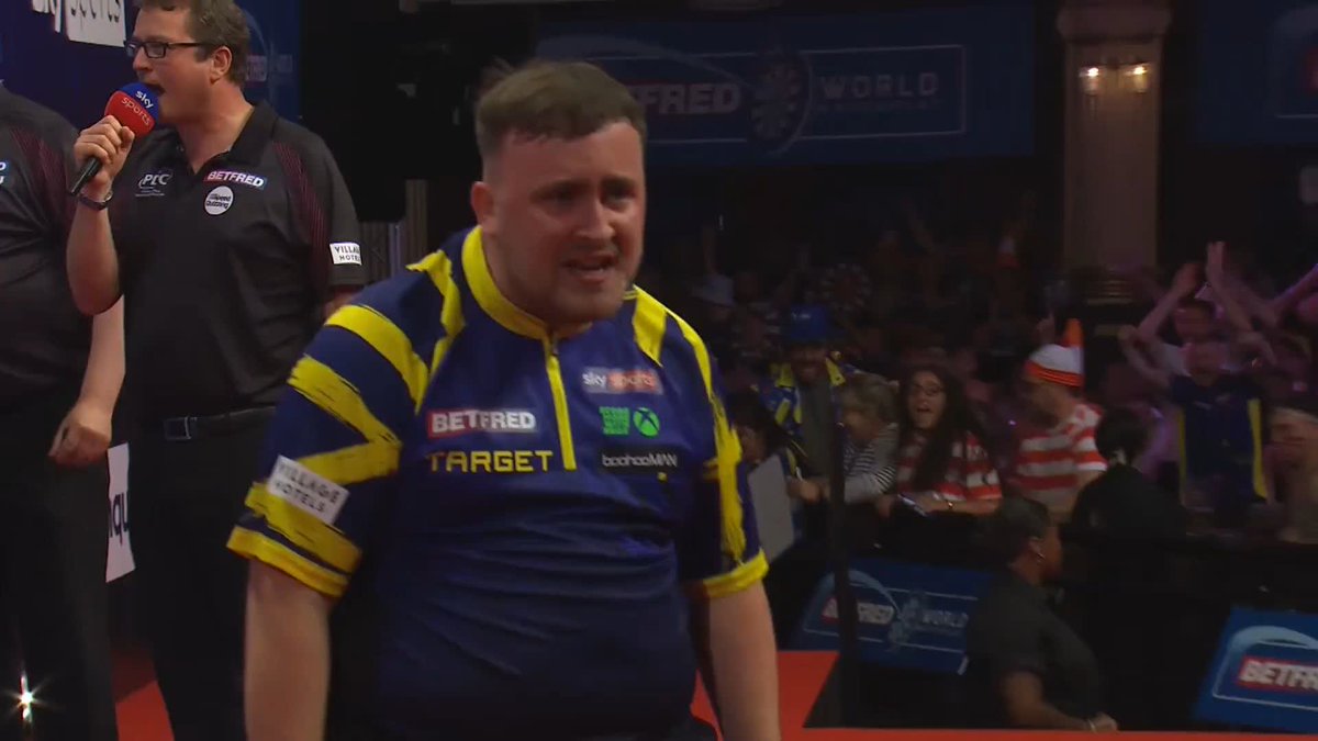 LITTLER WINS AN EPIC! ☢️ The comeback is complete! Luke Littler recovers from 7-2 down to deny Jermaine Wattimena in a World Matchplay classic! 📺 #MatchplayDarts | R2