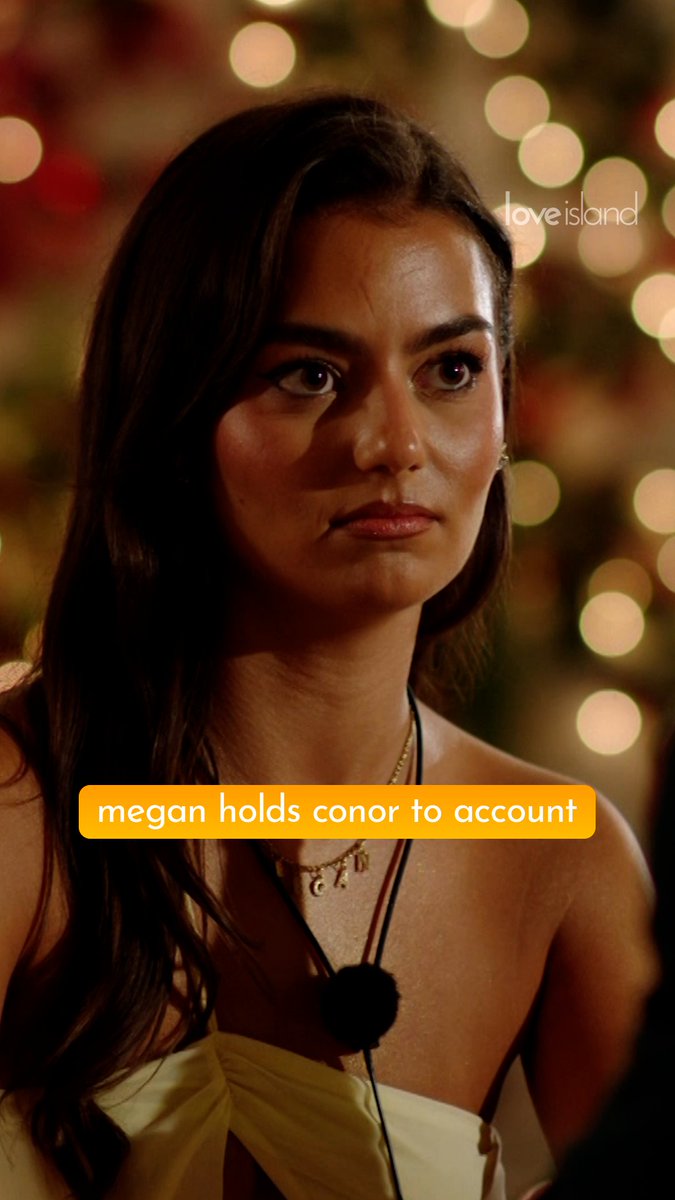 Megan’s seen it in 4K and Conor can’t deny it 😬 #LoveIsland