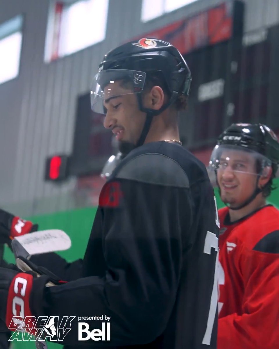 6'7" with nice footwork doesn't come easy, it takes hard work ⛸️ 📺 Watch 'Tour-e of Camp' the latest Breakaway presented by Bell:
