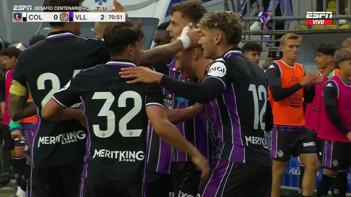 ⚪️ Colo Colo 0️⃣ 2️⃣ Valladolid 🟣
