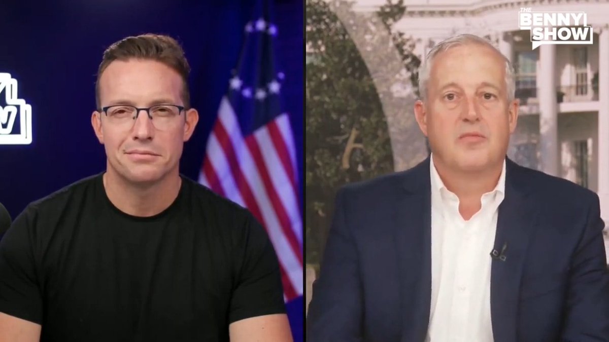 President Trump is keeping his promises! "The economy is starting to tick up, we're seeing unemployment down, we're seeing wages are up...the border has been 100% secured, and we are now once again the strongest nation on the face of the earth." -RNC Parody Michael Whatley with Benny Johnson