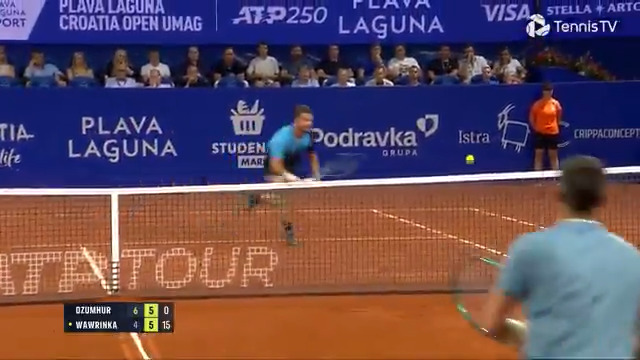 NEVER COUNT OUT, Stanislas Wawrinka 🤯 Croatia Open Umag | #CroatiaOpen