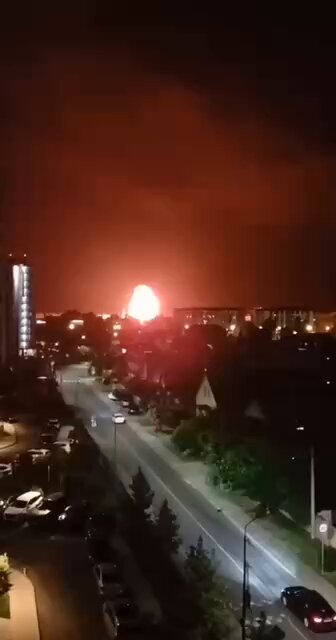 Explosions have been reported tonight at fuel depots, oil refineries, and other infrastructure sites within Adler and Sochi in Southern Russia, during an ongoing large-scale drone attack by Ukraine.