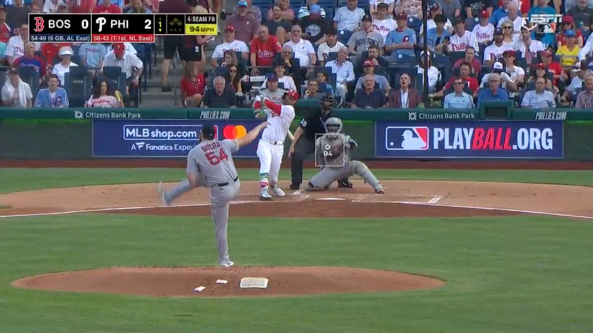 BRYCE SENDS NO. 350 TO THE SECOND DECK!