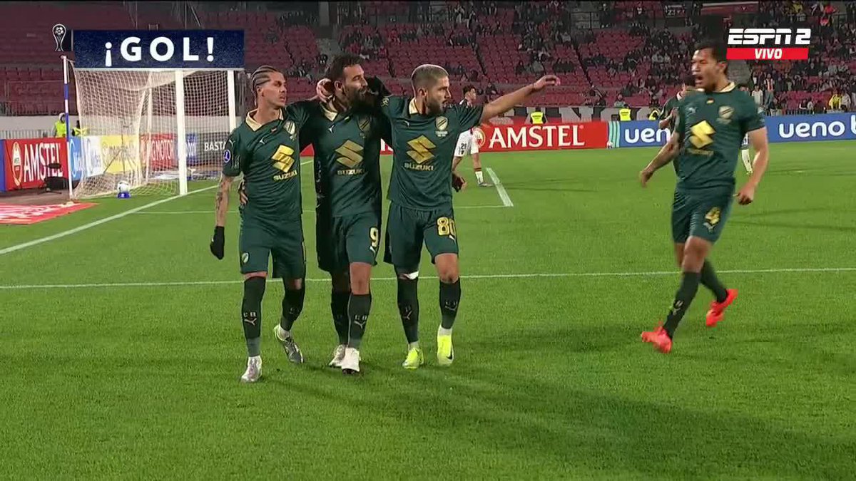 Martín Cauteruccio anota su segundo gol en la Copa Sudamericana 🏆. Bolívar 🇧🇴 enfrentará a Cienciano 🇵🇪 en los Octavos de Final. El uruguayo volverá al Perú a pocas semanas de irse de Sporting Cristal.