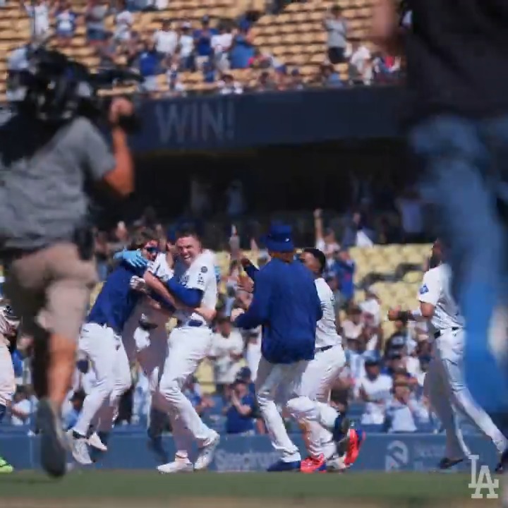 "Shades of October in July. Freddie Freeman, the hero."