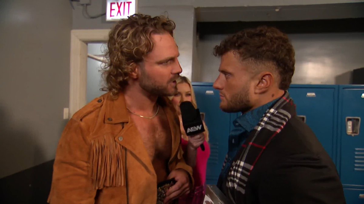 AEW World Champion Hangman Adam Page is ready to take out his frustration on Wheeler Yuta next… but MJF, holding a guaranteed title shot, steps in to confront the champ. Watch #AEWDynamite presented by #SharkWeek LIVE on TBS & HBO Max