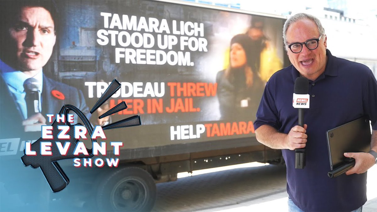 🚨UPDATE: What I saw in Tamara Lich’s hearing today Outrageous. Unprecedented. Clearly, this is political vengeance against freedom activists who embarrassed the government — not about the law. Tonight, on The Ezra Levant Show, Ezra Levant 🍁🚛 reports from the front row of the Ottawa courthouse, where prosecutors demanded an unprecedented 7-year sentence for Freedom Convoy organizer Tamara Lich (Tamara Lich 🇨🇦) and 8 years for Chris Barber (Chris Barber (Big Red)). No mischief case for peaceful protesters compares; even Canada's worst political "mischief" — the G20 riots, pure terrorism — falls short. Ezra breaks down the absurdity of this show trial and shares exclusive interviews with The Democracy Fund’s Mark Joseph and Rebel’s Alexa Lavoie, who got some eye-popping takes about the case from Ottawa locals. He'll also highlight the blatant lies told in court by Crown prosecutors and showcase the Rebel News billboard truck circling Parliament Hill. Don’t miss this explosive courtroom recap and the fight to protect peaceful dissent in Canada.