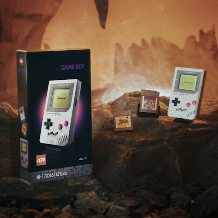 👊 Now you're playing with power. Brick Power! #LEGO #LEGOGameBoy Pre-order today: