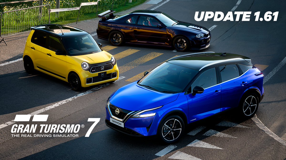『グランツーリスモ７』2025年7月アップデートを本日7月24日（木）15時より配信開始！ 「ホンダ N-ONE RS '22」「ニスモ R34 GT-R Z-tune '05」といった新車3台やレースイベントなどを追加！ 詳しくはこちら⇒ #GT7
