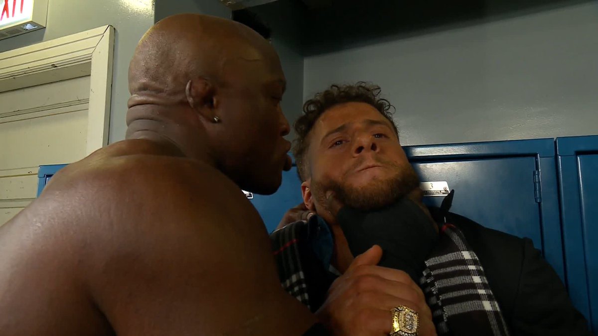 AEW World Tag Team Champion Bobby Lashley has officially lost his patience with Maxwell Jacob Friedman™️! Watch #AEWDynamite presented by #SharkWeek LIVE on TBS & HBO Max