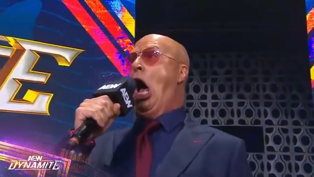“Better than El Santo... Mil Máscaras... Bandido.” Don Callis just did the BETTER THAN gimmick but this time a Mexican version, LMFAOOOO. He did it originally for Kenny. Then for Takeshita. Then for Okada. Now for Hechicero. WHAT A CARNY. 😭