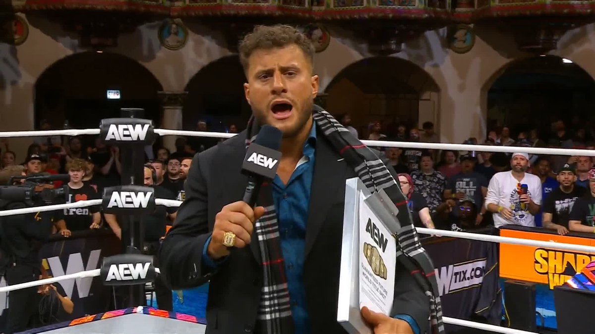 .Maxwell Jacob Friedman™️ has a LOT to get off of his chest tonight! Watch #AEWDynamite presented by #SharkWeek LIVE on TBS & HBO Max