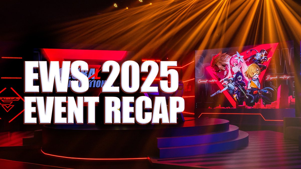 EWS 2025 Event Recap The unforgettable competition time has passed. Let's take a look together at what you don't know about the things on and off the stage! #EWS2025