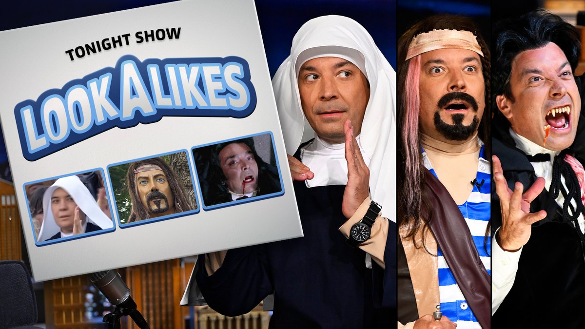 It’s time for Tonight Show Lookalikes! #FallonTonight