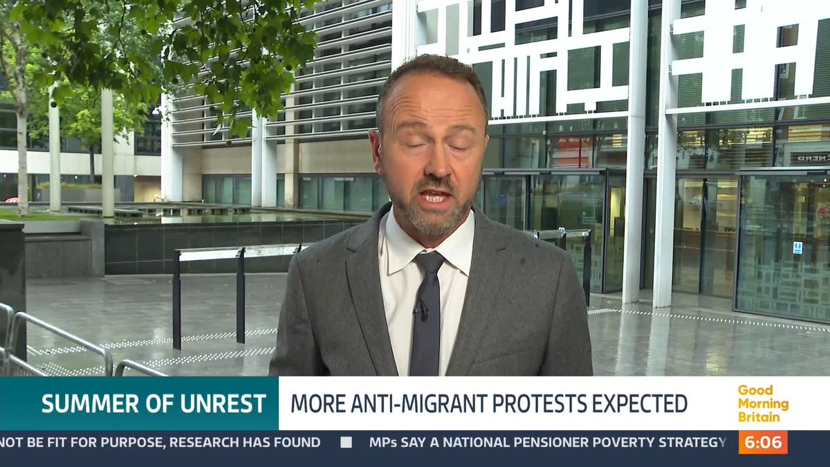 Police officers could be pulled away from neighbourhood duties to manage anti-migrant protests, the head of the Police Federation has warned. Officers have been called in to assist at demonstrations at hotels believed to be housing asylum seekers in recent days Jonathan Swain reports
