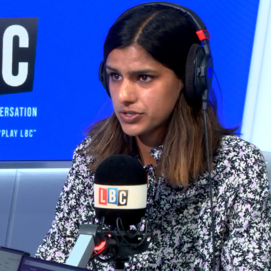 'LBC understands that officers will noticeably step up the policing approach to protests from today.' Shivani Sharma updates Nick Ferrari amid the Epping anti-migrant protests.