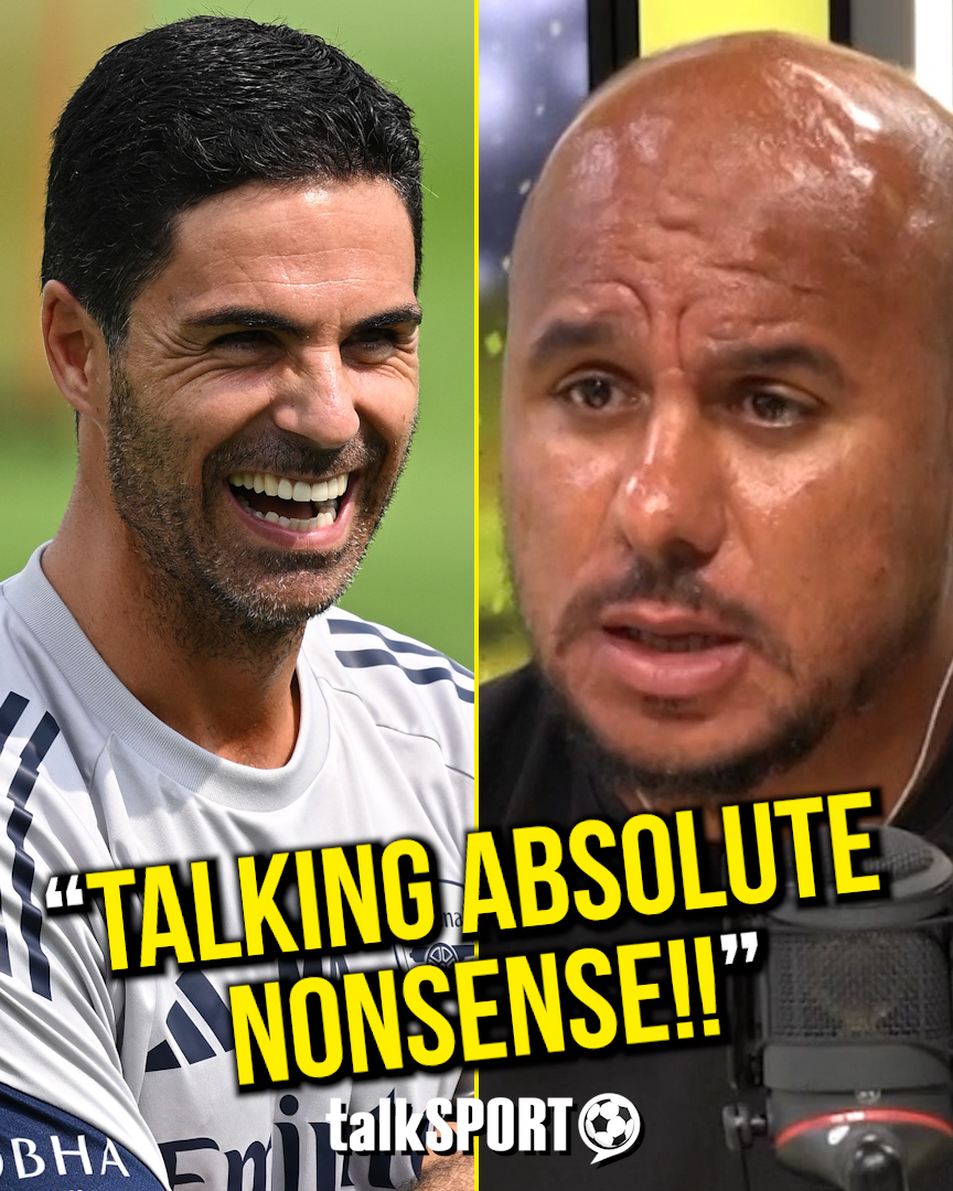 ๐ง "Let's not listen to some of this waffle..." ๐ณ "He likes to make excuses. It's absolute nonsense." Gabby Agbonlahor hammers Mikel Arteta for claiming NINE teams are in the Premier League title race ๐ด