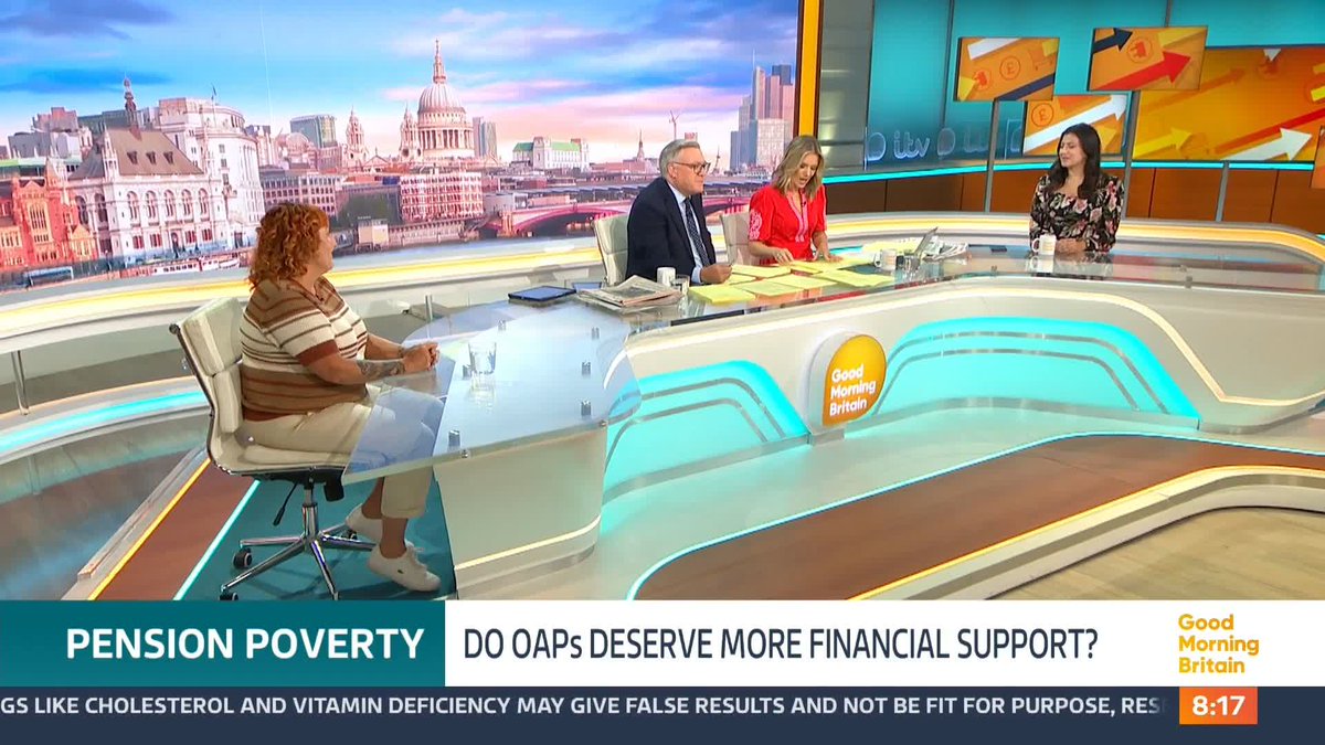 A report says pensioner poverty needs to be tackled and there should be more financial support for OAPS. As the average household wealth is five times higher for the people in their 60s and 70s than younger millennials, is it right to give more money to those in retirement?