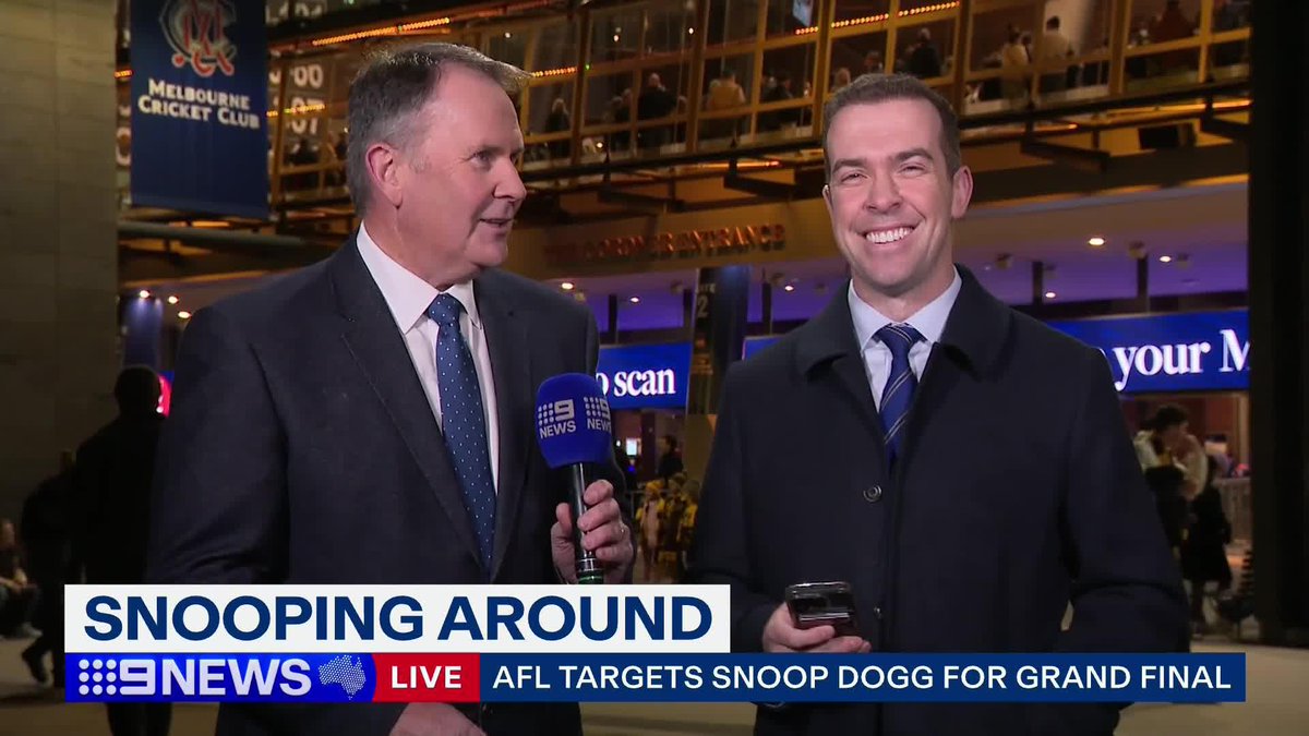 Snoop Dogg is reportedly on the radar to perform at the AFL Grand Final in September 2025. #9News