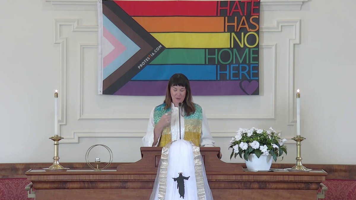 "The Word became flesh and lived among us...that is why I take my 11-year-old boy to drag shows in the summer, with my friend and fellow church leader Kate and her 11-year-old boy."