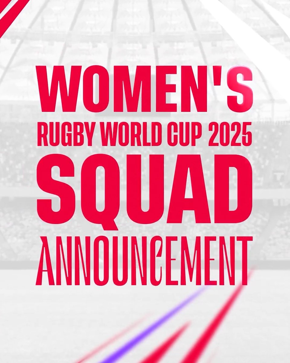 From the grassroots game to the world stage 🌹 Your #RedRoses are ready for #RWC2025. O2 | #WearTheRose