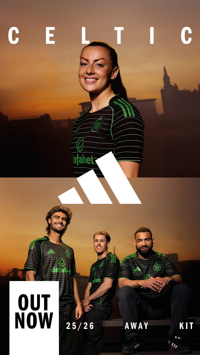 Come behind the scenes at the #CelticFC x adidas away kit film launch 🎬