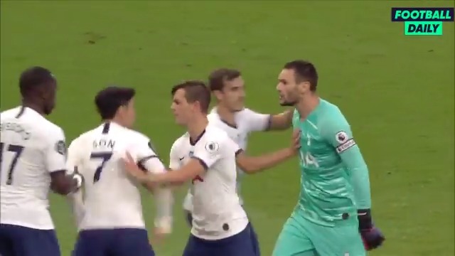 Throwback to when Son and Lloris nearly came to blows. Round 2 at LAFC?
