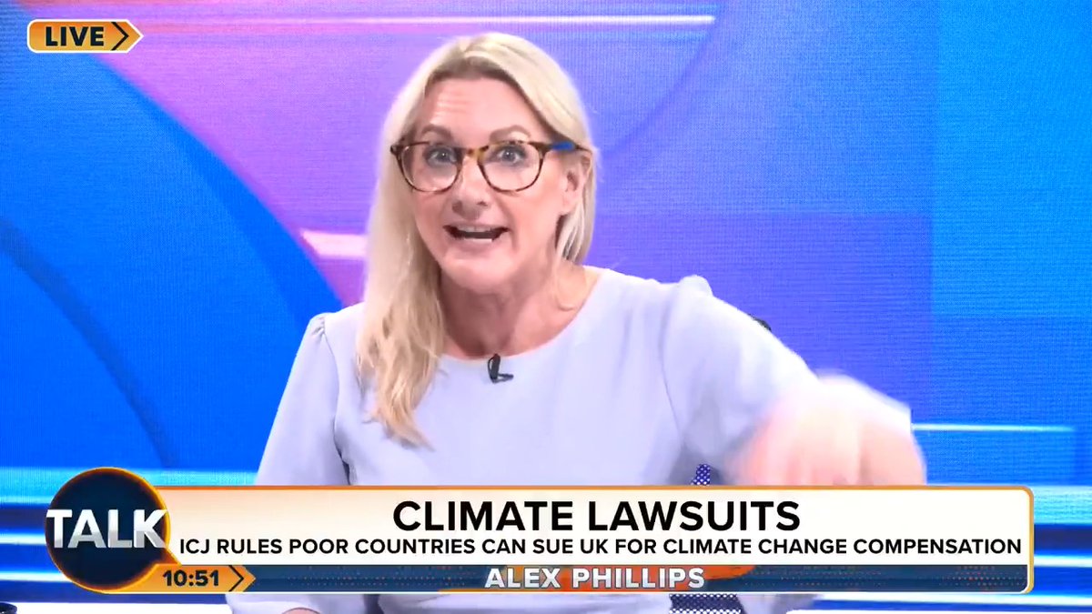 The UN has opened the door to Britain being sued over its historic contribution to climate change. Alex Phillips: "What a stupid tyrannical socialist project! Suing people over the weather?!?!" Alex Phillips