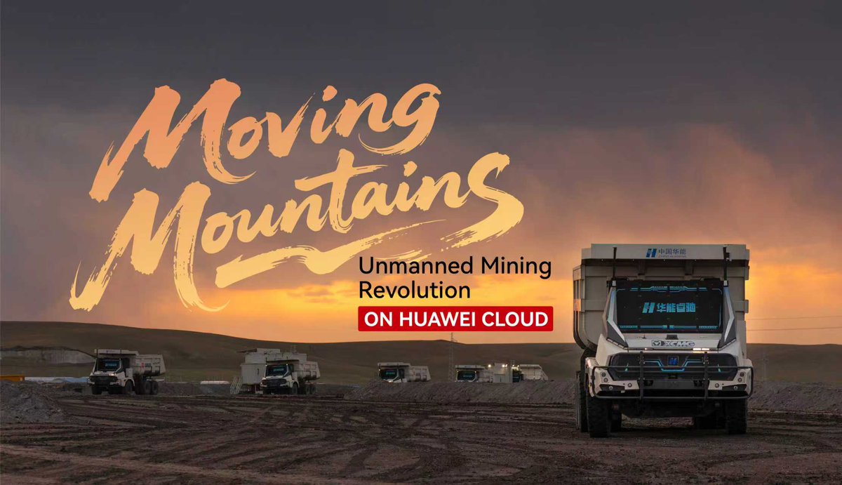 Autonomous. Electric. Resilient. Huaneng, XCMG, and Huawei have rolled out the world's first fleet of driverless electric mining trucks that are built to operate in the extreme cold. Watch this video and see how AI, 5G-A, and cloud computing are transforming coal mining into a safer, cleaner, and smarter industry. Discover how technology is powering the next chapter in mining innovation at