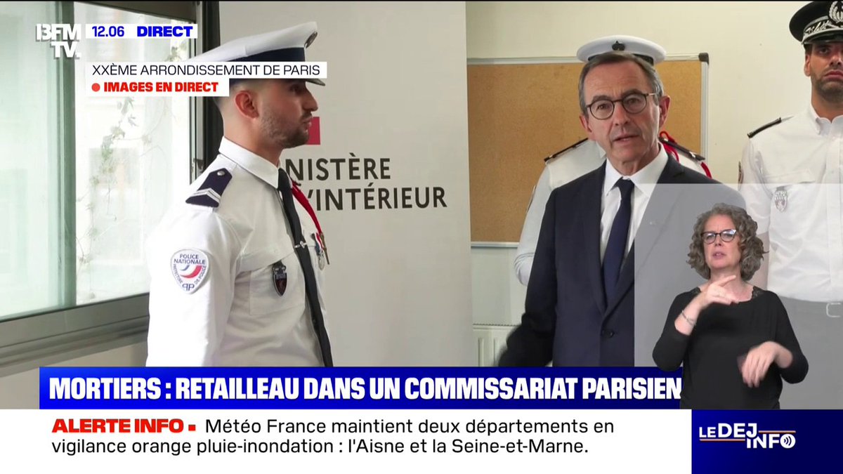 ๐ซ๐ท๐ FLASH - Pour Bruno Retailleau, il existe "la France des sal*uds qui tirent sur nos policiers, nos gendarmes et nos sapeurs-pompiers" et qualifie les mortiers "d'armes de barbares".