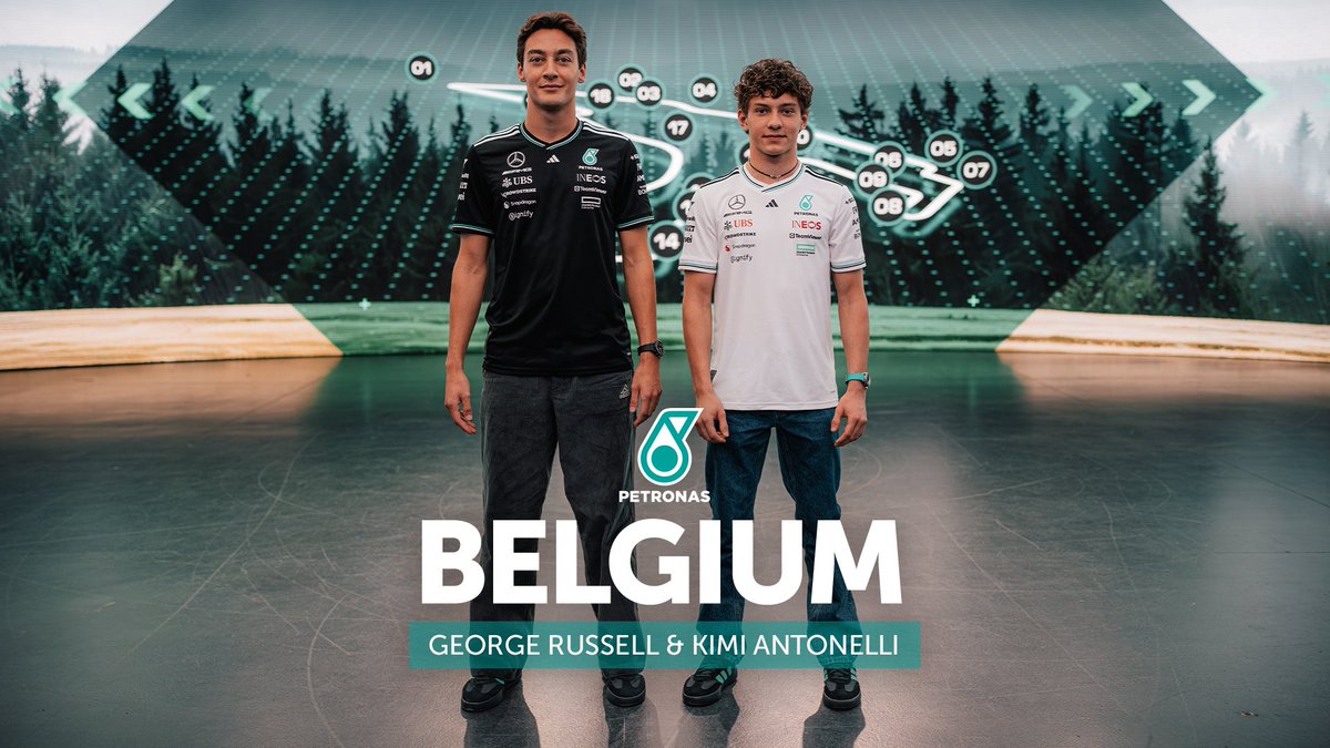 A remarkable challenge for driver and machine 👊 George, Kimi and PETRONAS Motorsports preview the Belgian GP 💚