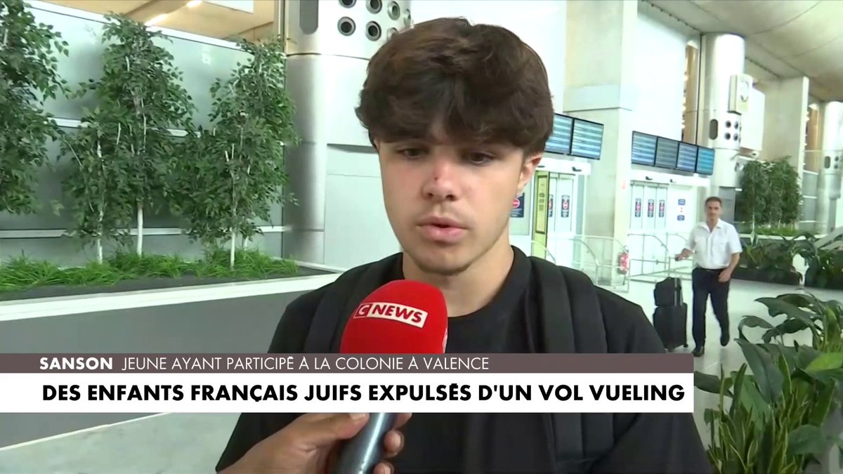 Le témoignage de l'un des jeunes ayant participé à la colonie à Valence, sur #180minutesinfo