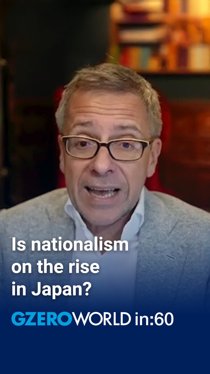 How similar is Japan's 'Japanese First' Party to Trump-style nationalism? ian bremmer answers in #Worldin60Seconds