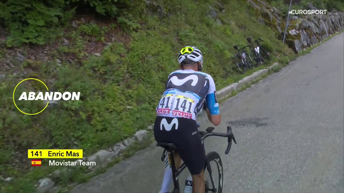 ❌ Enric Mas abandona el Tour de Francia. #TDF2025