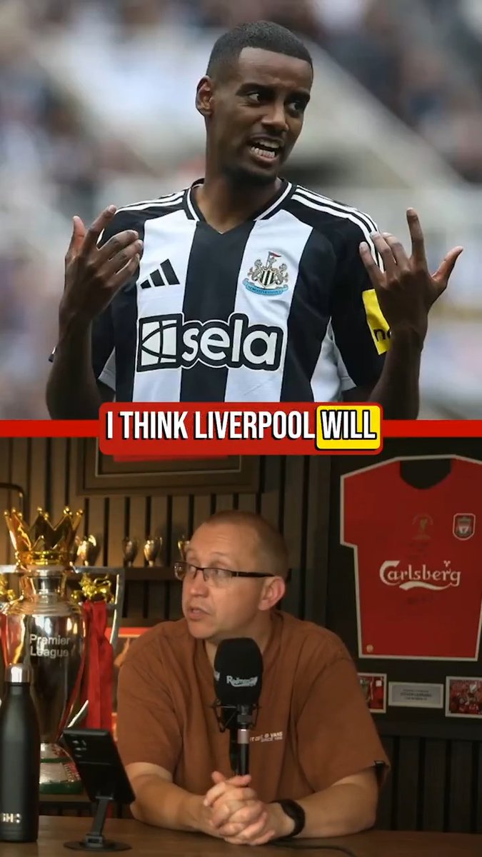 "Liverpool will absolutely be there" On Monday's Redmen Originals, Ste Hoare, Chris Pajak, Lewis Aspinall and Ste discussed the possibility of Liverpool signing both Hugo Ekitike and Alexander Isak 🇸🇪