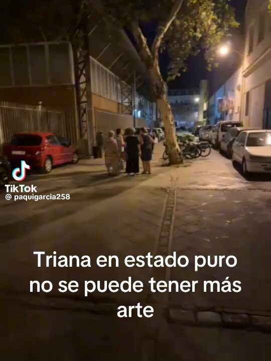 Triana... Qué maravilla. 💙💙💙