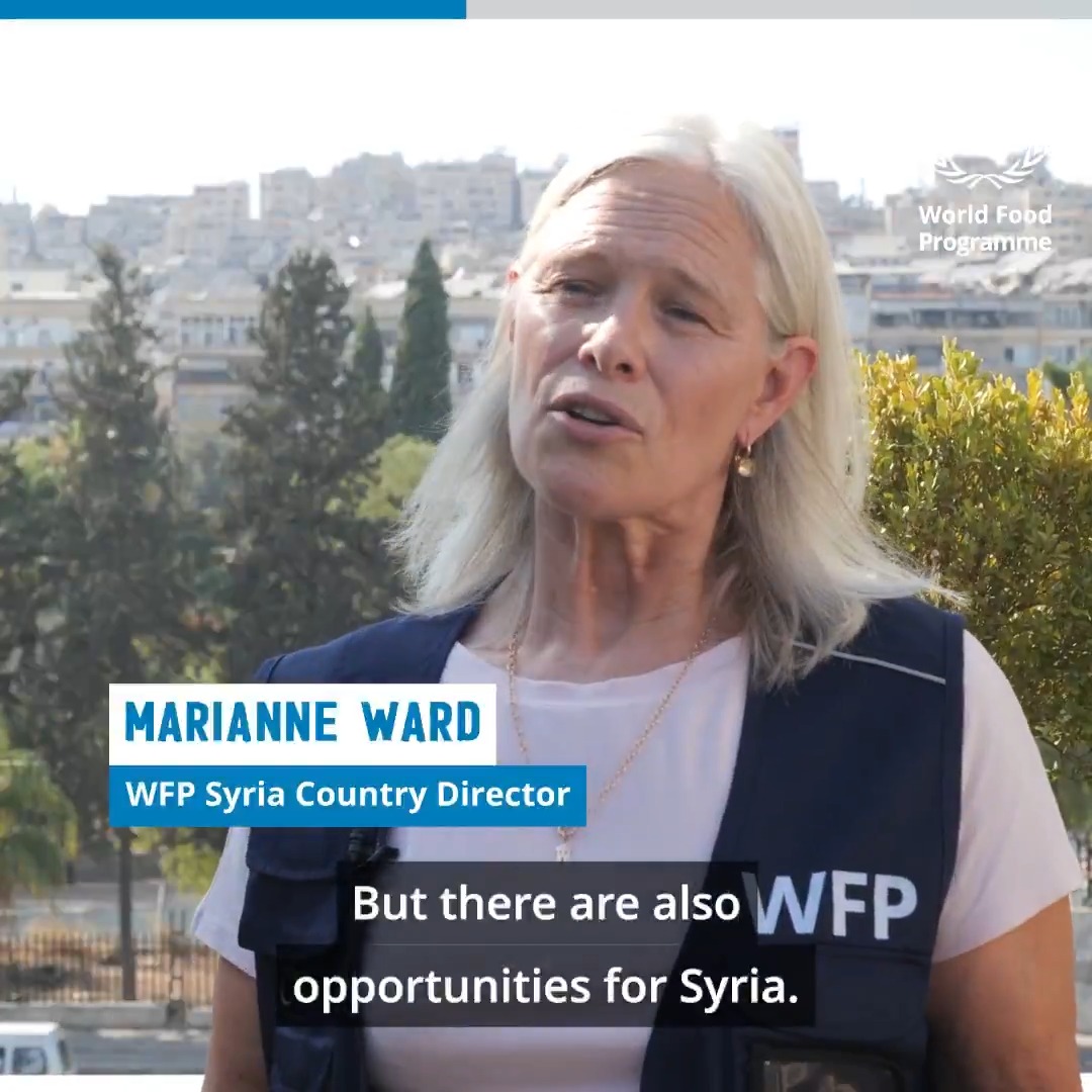 After years of conflict, Syrians returning home face destroyed infrastructure, drought, and hunger. WFP assistance supports 1.5 million people across the country, including providing food to families newly displaced by clashes in Sweida. Support is urgent to sustain response.