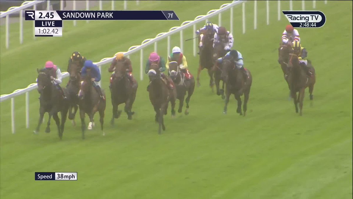 Publish opens his account at the second time of asking for team Gosden Sandown Park ✅