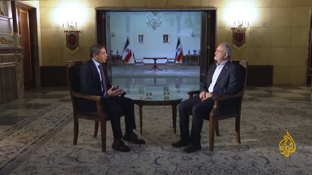 #لقاء_خاص - مع الرئيس الإيراني مسعود بزشكيان في أول مقابلة تلفزيونية له بعد الحرب