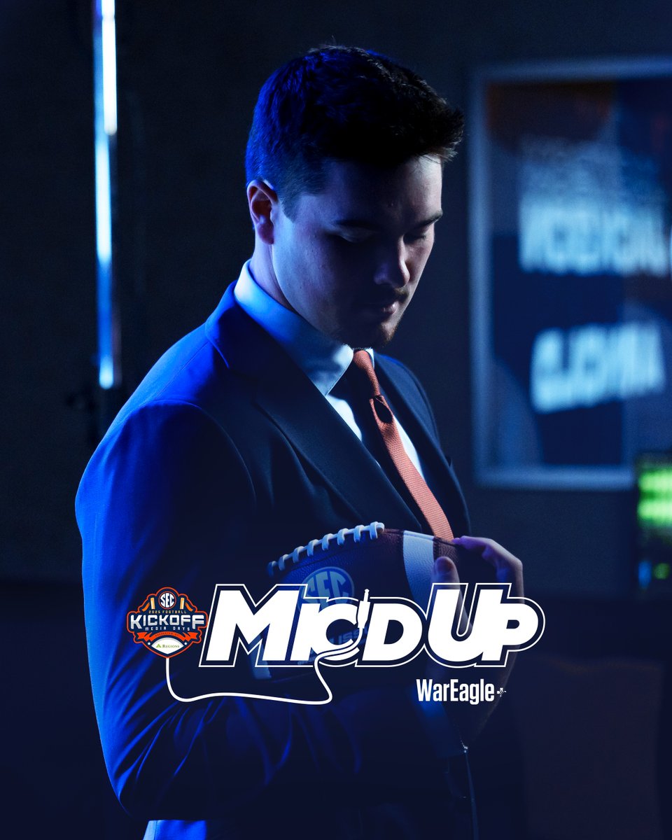 "My confidence is extremely high right now, I credit that to all of my teammates. ๐ฃ๏ธ" Full Mic'd Up with Jackson Arnold at SEC Media Days, only on WarEagle+ | #SECMD25