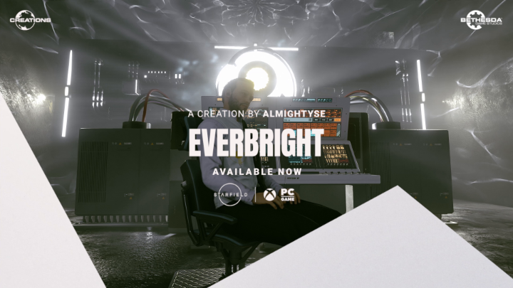 Welcome to the Everbright Sanctum. Beneath its quiet surface, something ancient stirs... Shape the Everbright Sanctum's future in this Creation by AlmightySE which contains a main quest, side quests, a romanceable companion, a customizable player home, and more! Check it out here: #Starfield