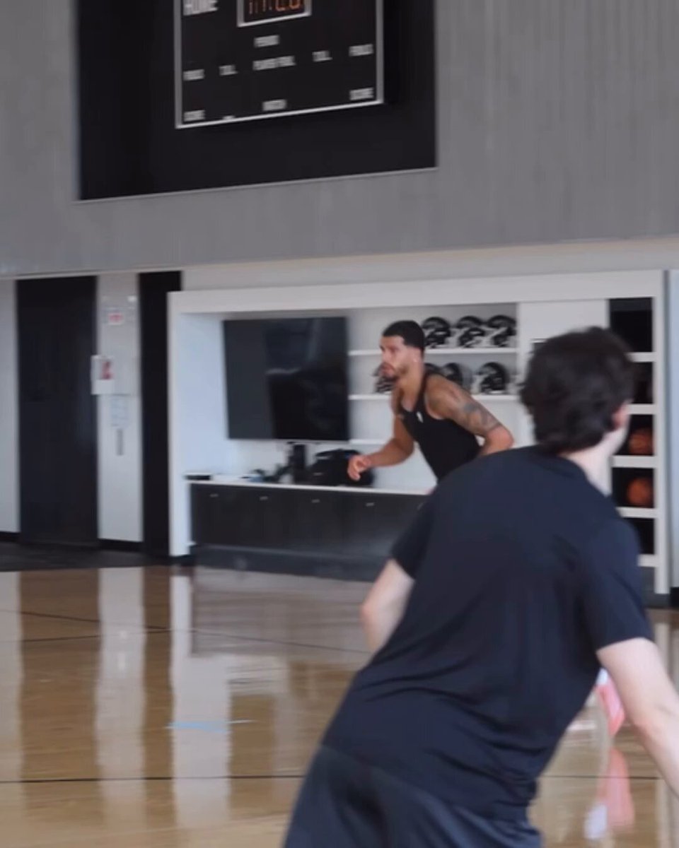 "I'm not even gonna lie, they got me working probably as hard as I've ever worked." Michael Porter Jr. after his FIRST workout with the Nets 😭🔥 (Via curiousmike/YT)