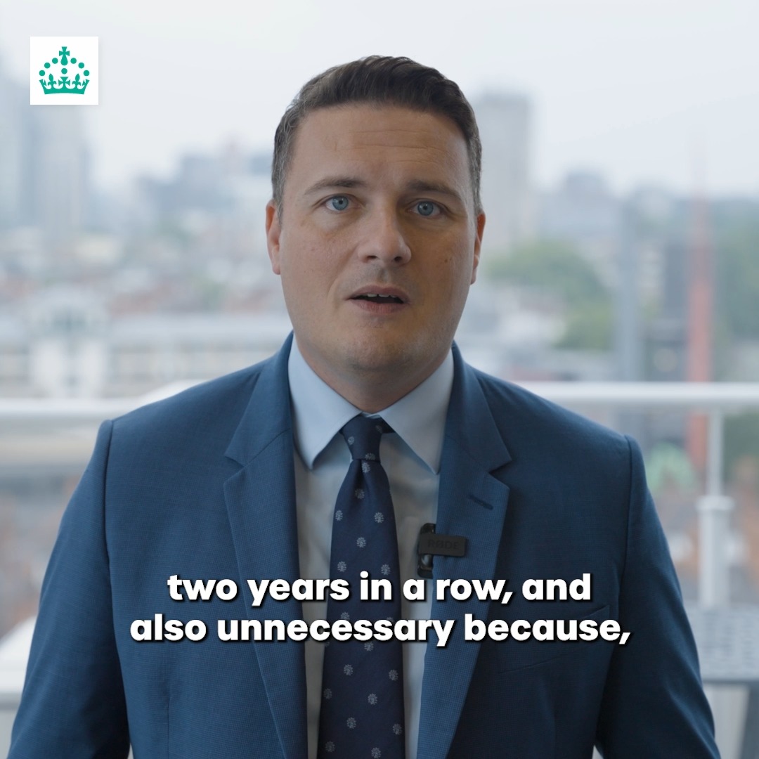 "We did not need to be in this position. These strikes were unnecessary." @WesStreeting explains why 👇 Watch his message to NHS staff continuing to work during strikes.
