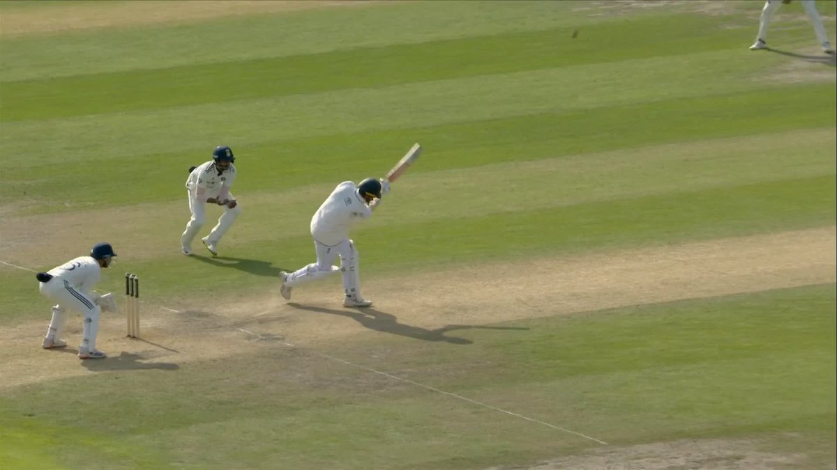 Zak Crawley skips down the pitch and hits Ravindra Jadeja for SIX! ๐ฅ