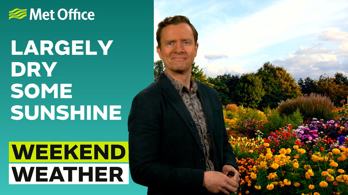 What's in store this weekend? Fairly average for the time of year, many places dry, with a few showers around. Saturday: Heavier rain in the southeast, scattered elsewhere Sunday: More rain possible in the southeast & northwest Watch the full forecast with Alex 🎥👇