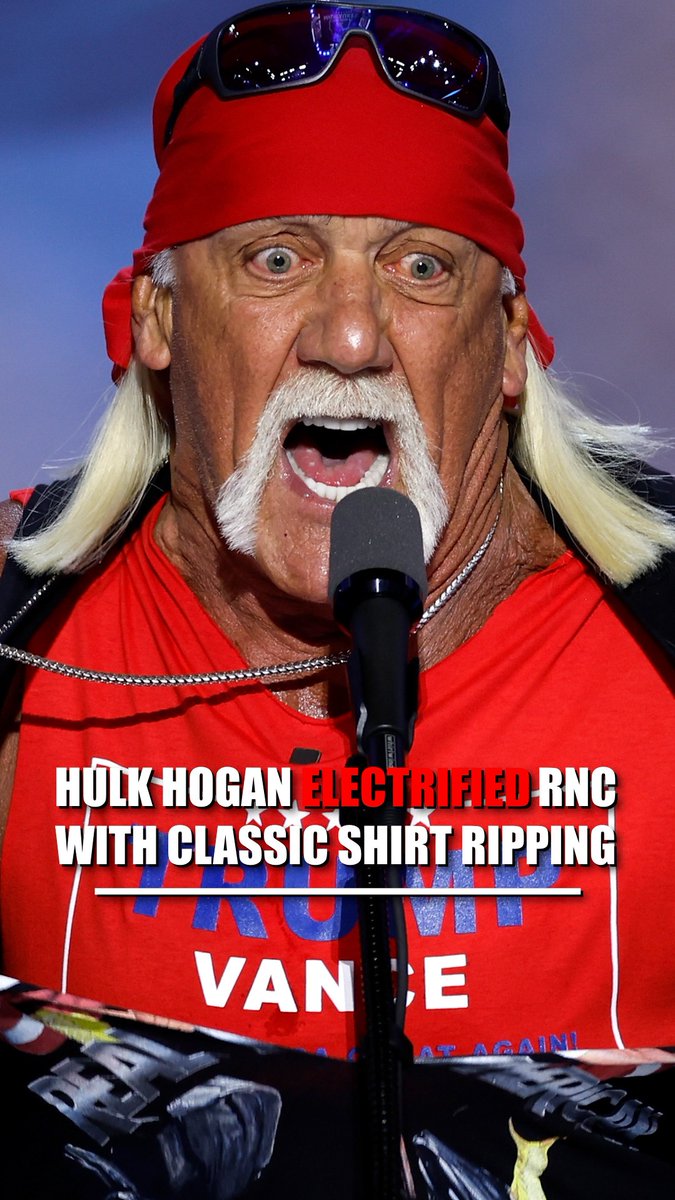 A look back at the moment Hulk Hogan brought the house down with an electrifying speech at the RNC last July.