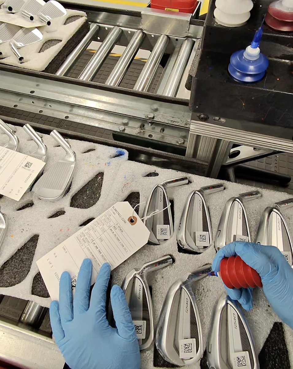 POV: Building a set of #i240 irons at PING HQ. #CustomBuilt | #PlayYourBest
